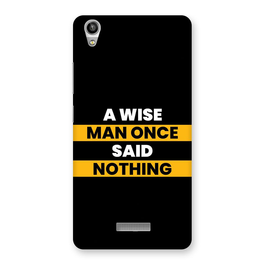 Wise Man Back Case for Lava Pixel V1