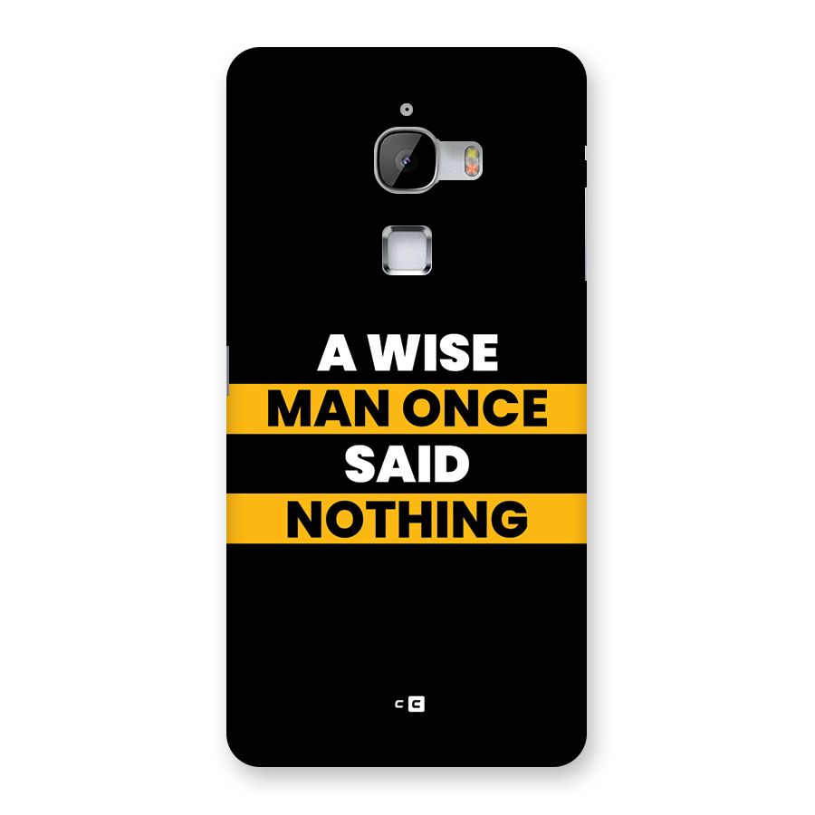 Wise Man Back Case for LeTV Le Max