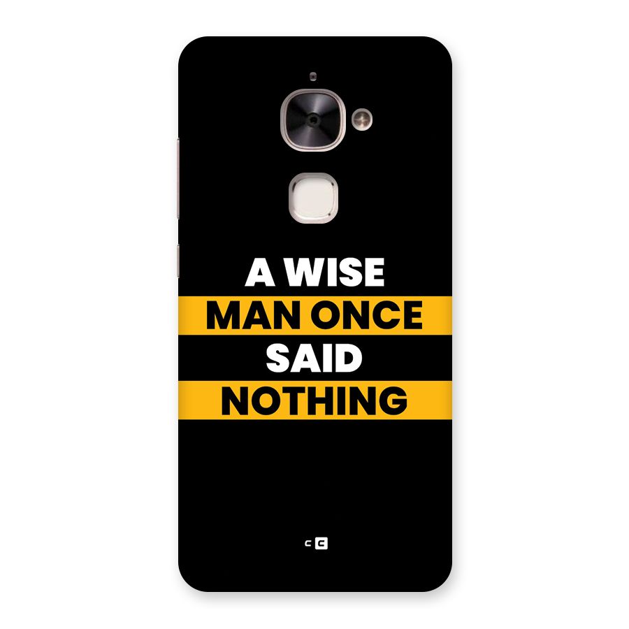 Wise Man Back Case for Le 2