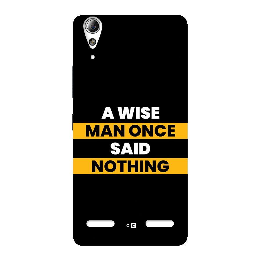 Wise Man Back Case for Lenovo A6000