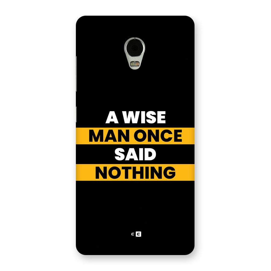 Wise Man Back Case for Lenovo Vibe P1
