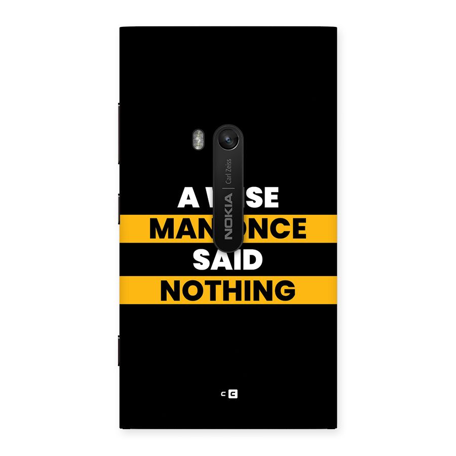 Wise Man Back Case for Lumia 920