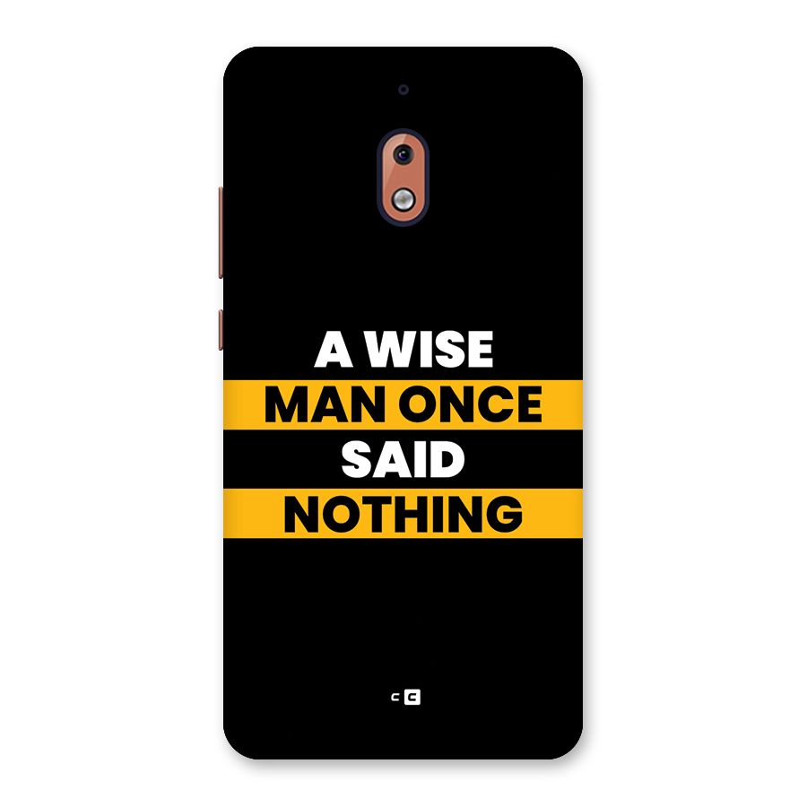 Wise Man Back Case for Nokia 2.1