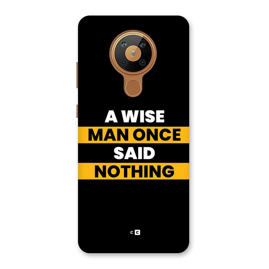 Wise Man Back Case for Nokia 5.3