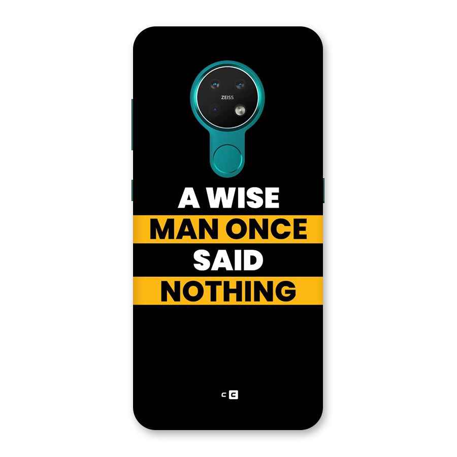Wise Man Back Case for Nokia 7.2