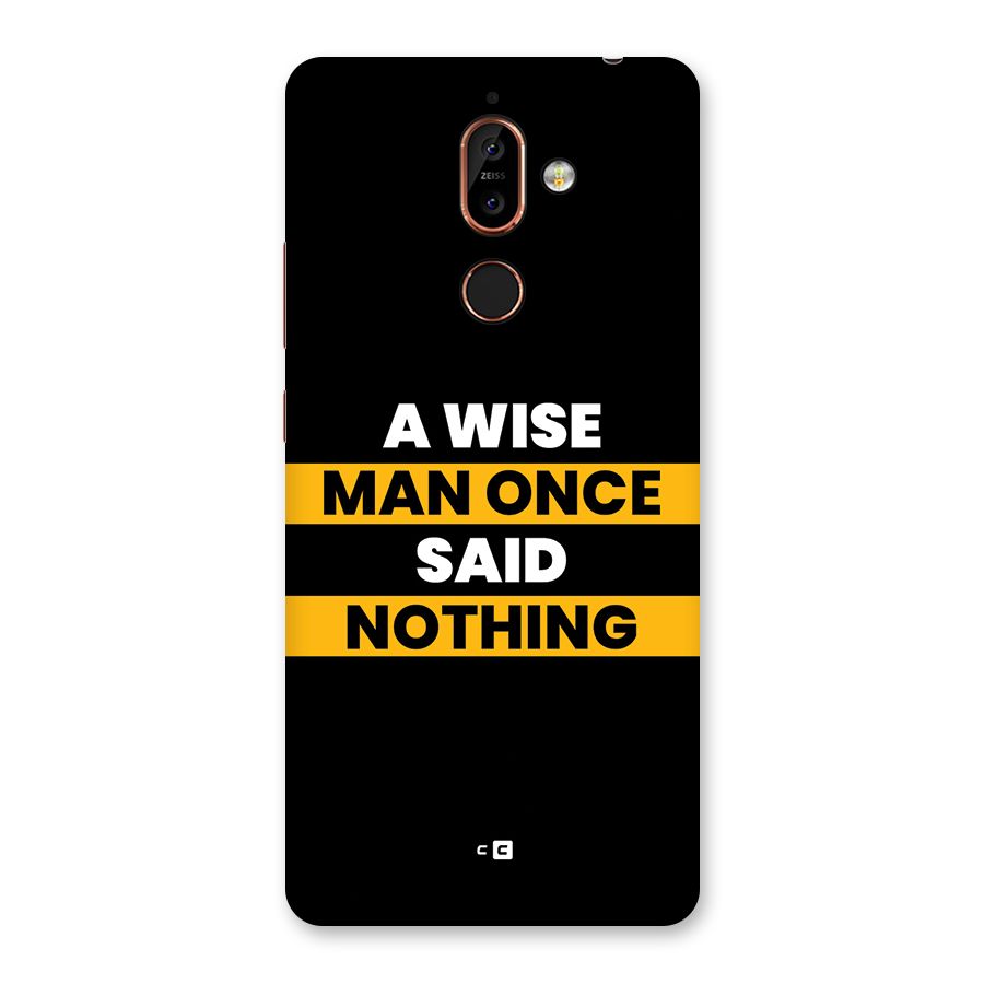 Wise Man Back Case for Nokia 7 Plus