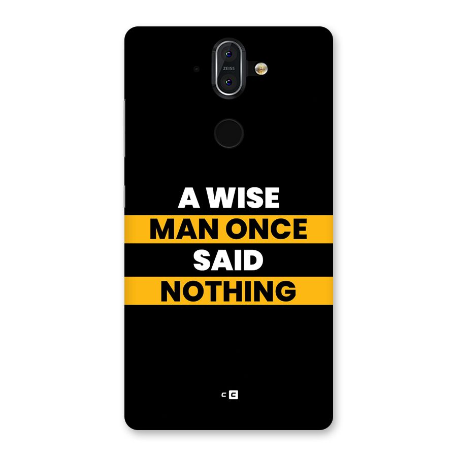 Wise Man Back Case for Nokia 8 Sirocco