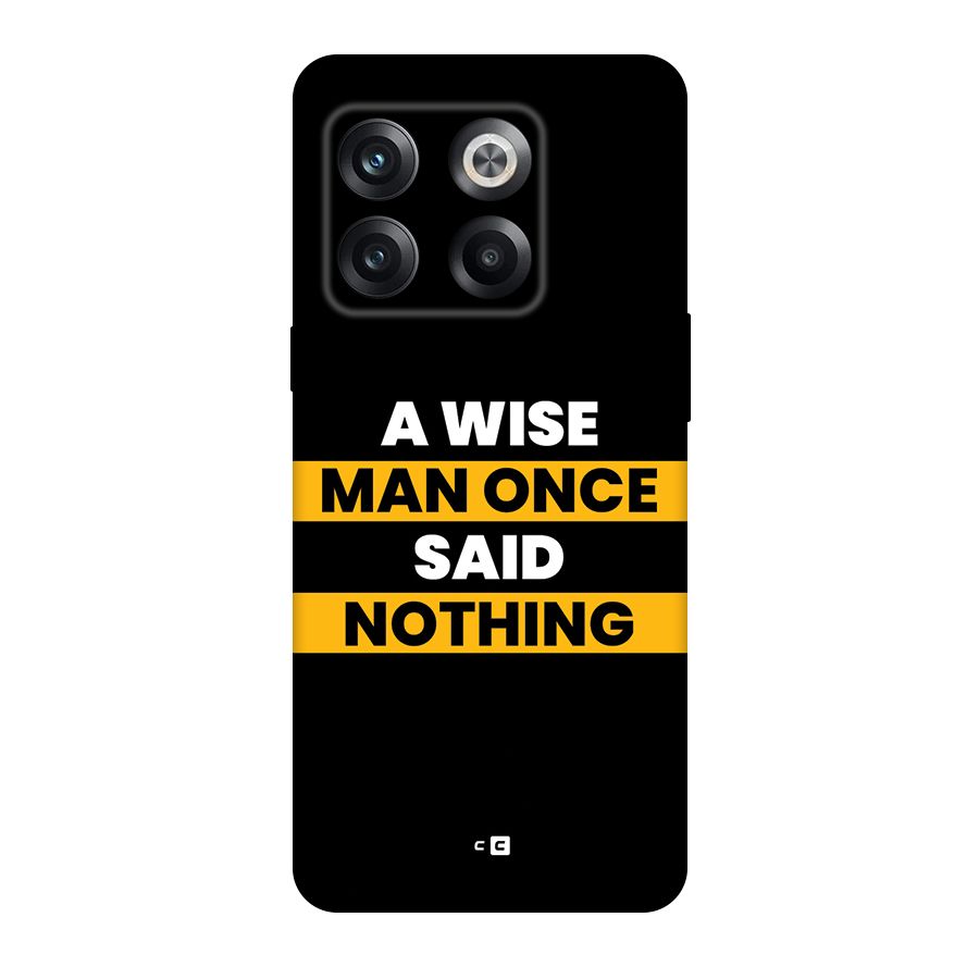 Wise Man Back Case for OnePlus 10T