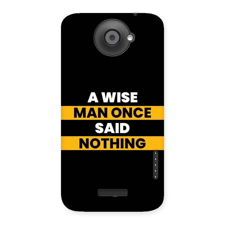 Wise Man Back Case for One X