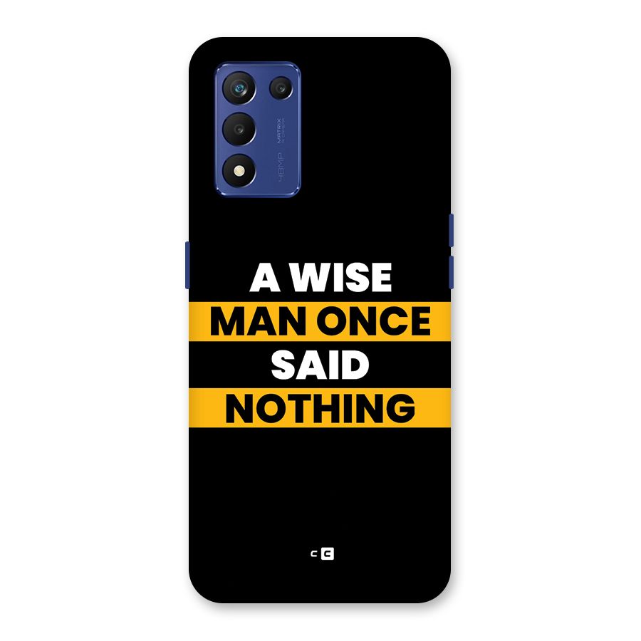 Wise Man Back Case for Realme 9 5G Speed