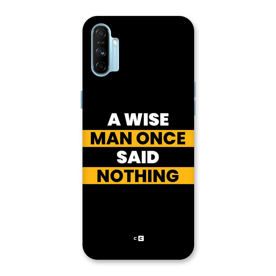 Wise Man Back Case for Realme Narzo 20A