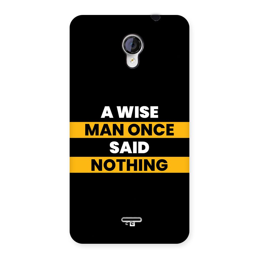 Wise Man Back Case for Unite 2 A106