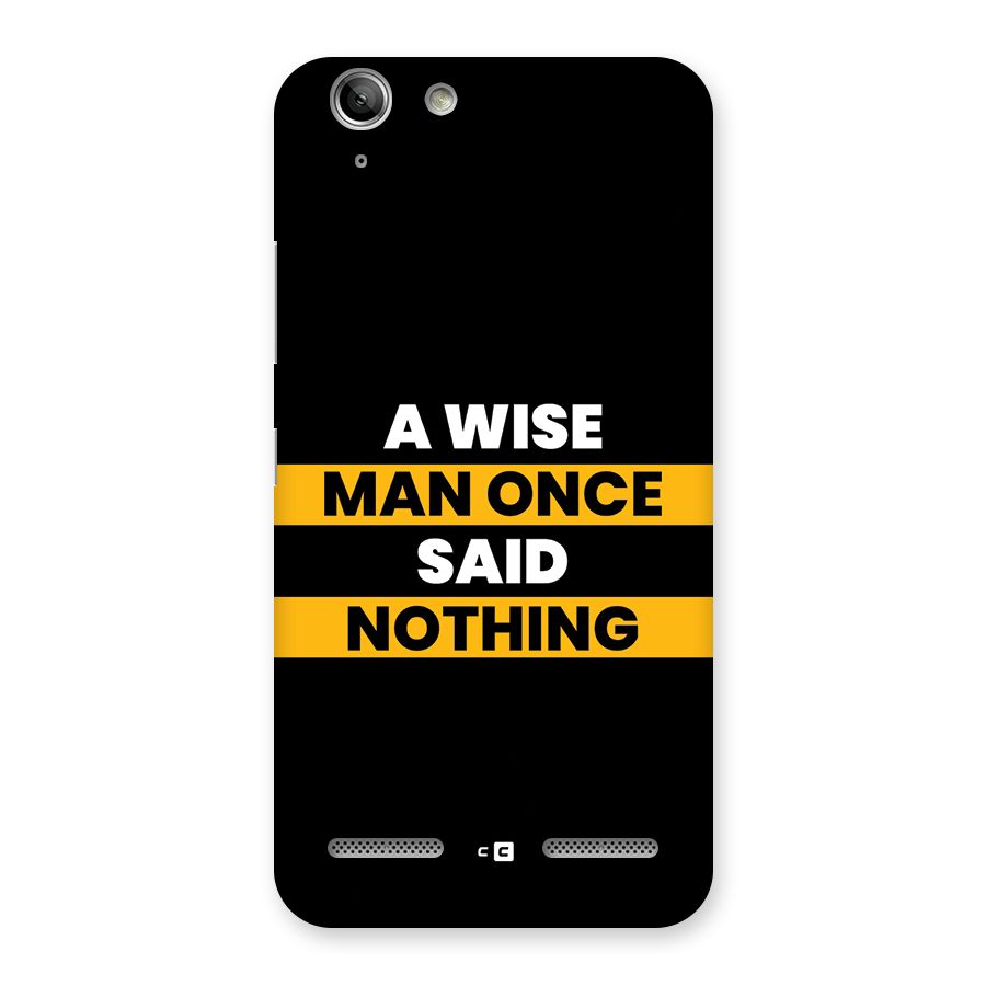 Wise Man Back Case for Vibe K5