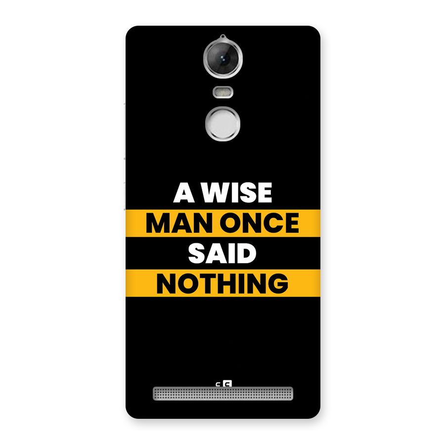 Wise Man Back Case for Vibe K5 Note