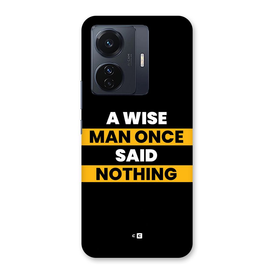Wise Man Back Case for Vivo T1 Pro