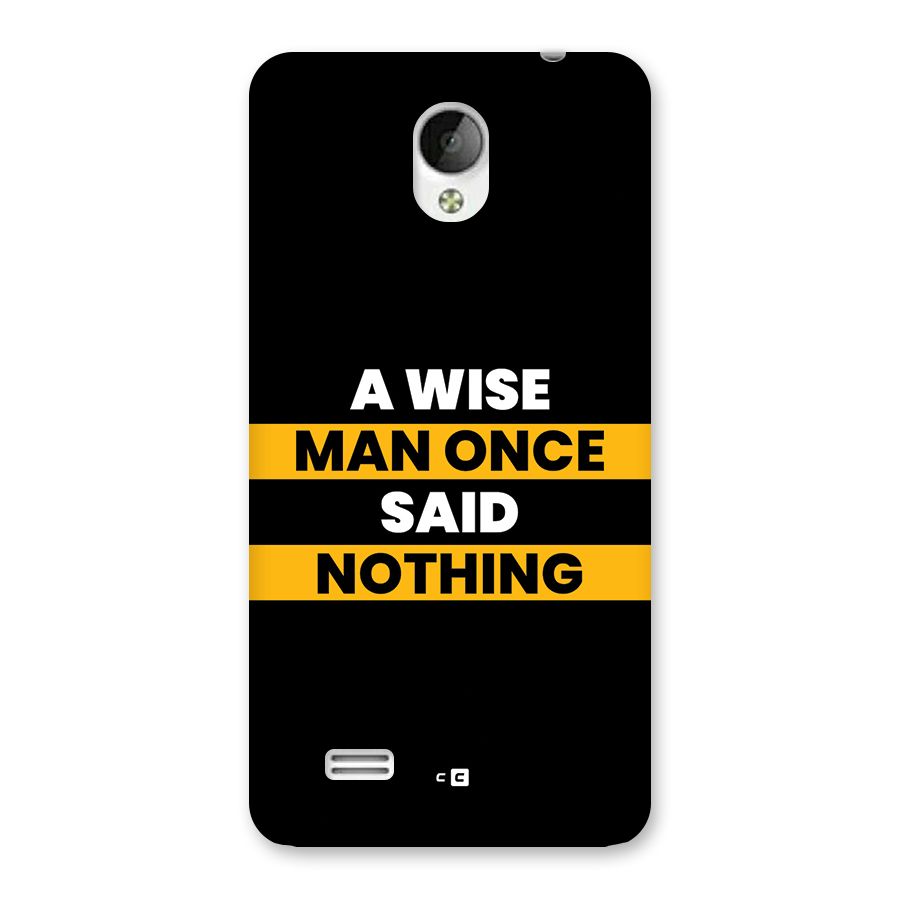 Wise Man Back Case for Vivo Y21