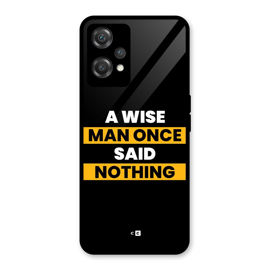 Wise Man Glass Back Case for OnePlus Nord CE 2 Lite 5G