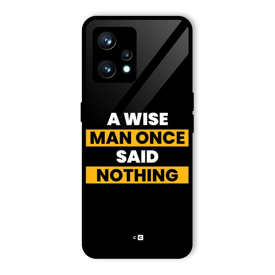 Wise Man Glass Back Case for Realme 9 Pro Plus 5G