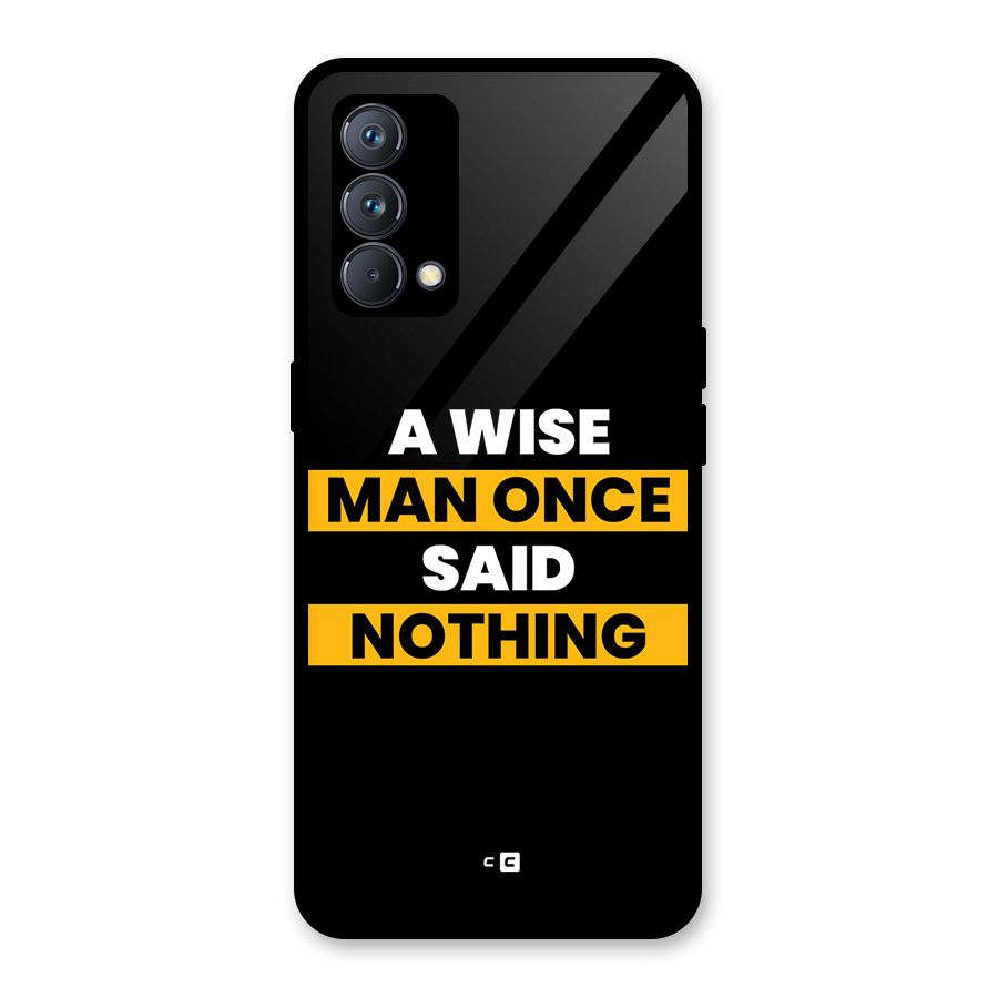 Wise Man Glass Back Case for Realme GT Master Edition