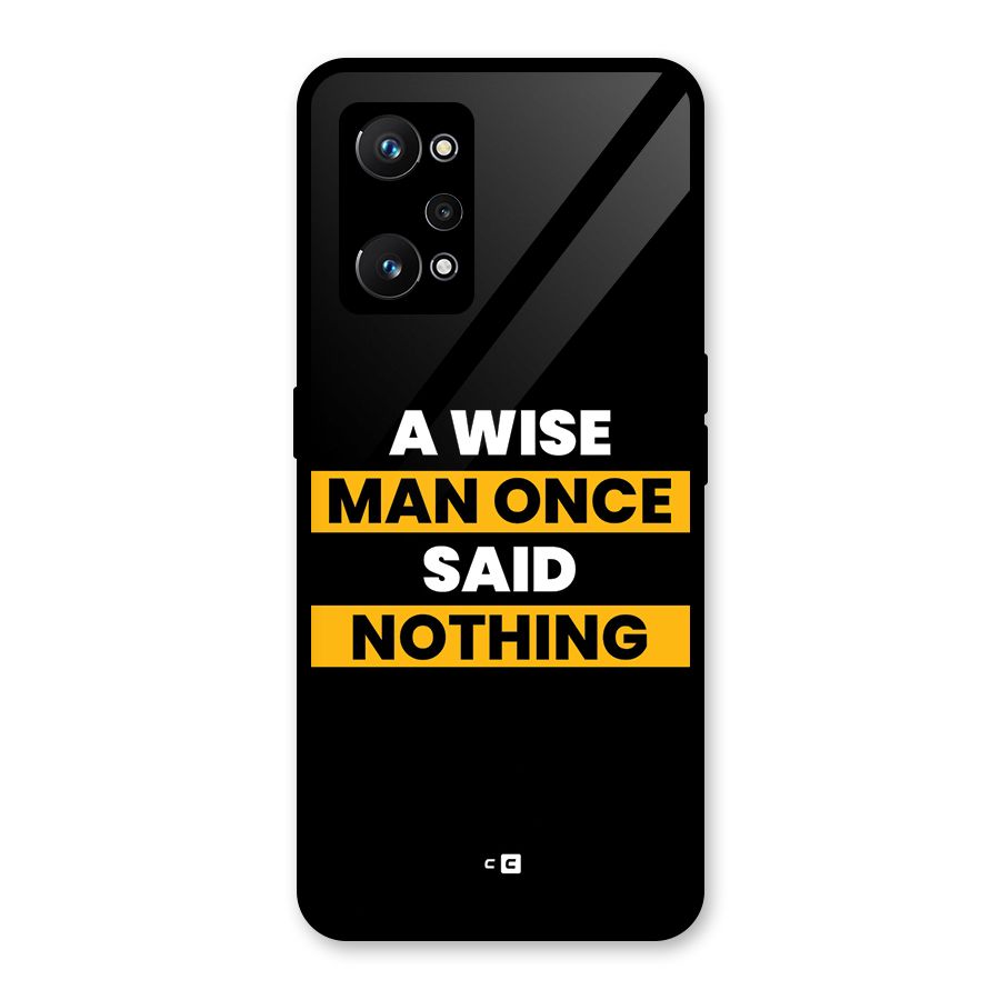 Wise Man Glass Back Case for Realme GT Neo 3T