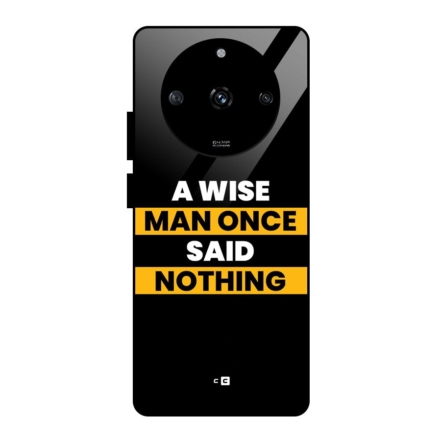 Wise Man Glass Back Case for Realme Narzo 60 5G