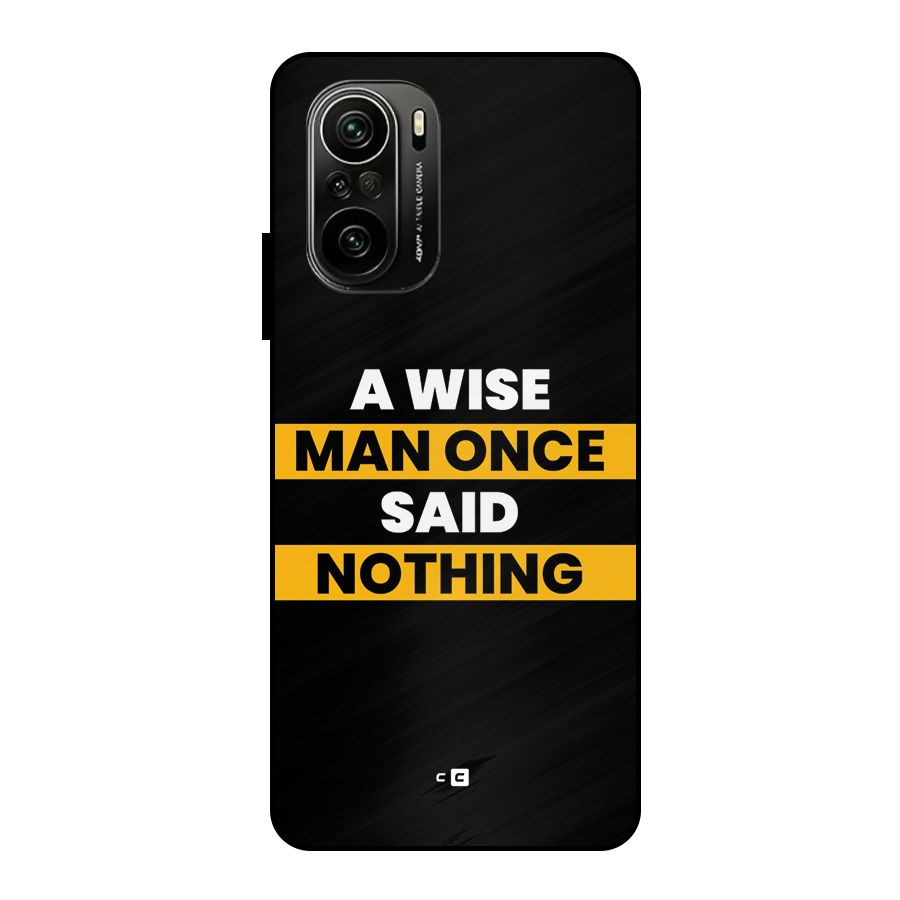 Wise Man Metal Back Case for Mi 11X Pro