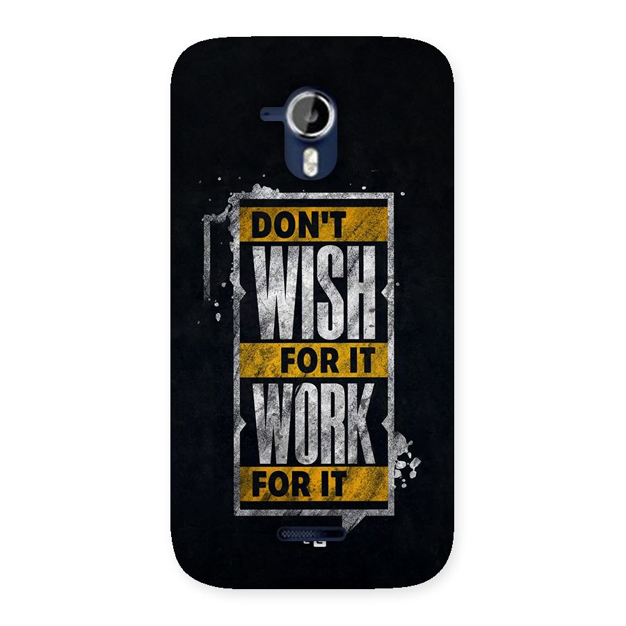 Wish Work Back Case for Canvas Magnus A117