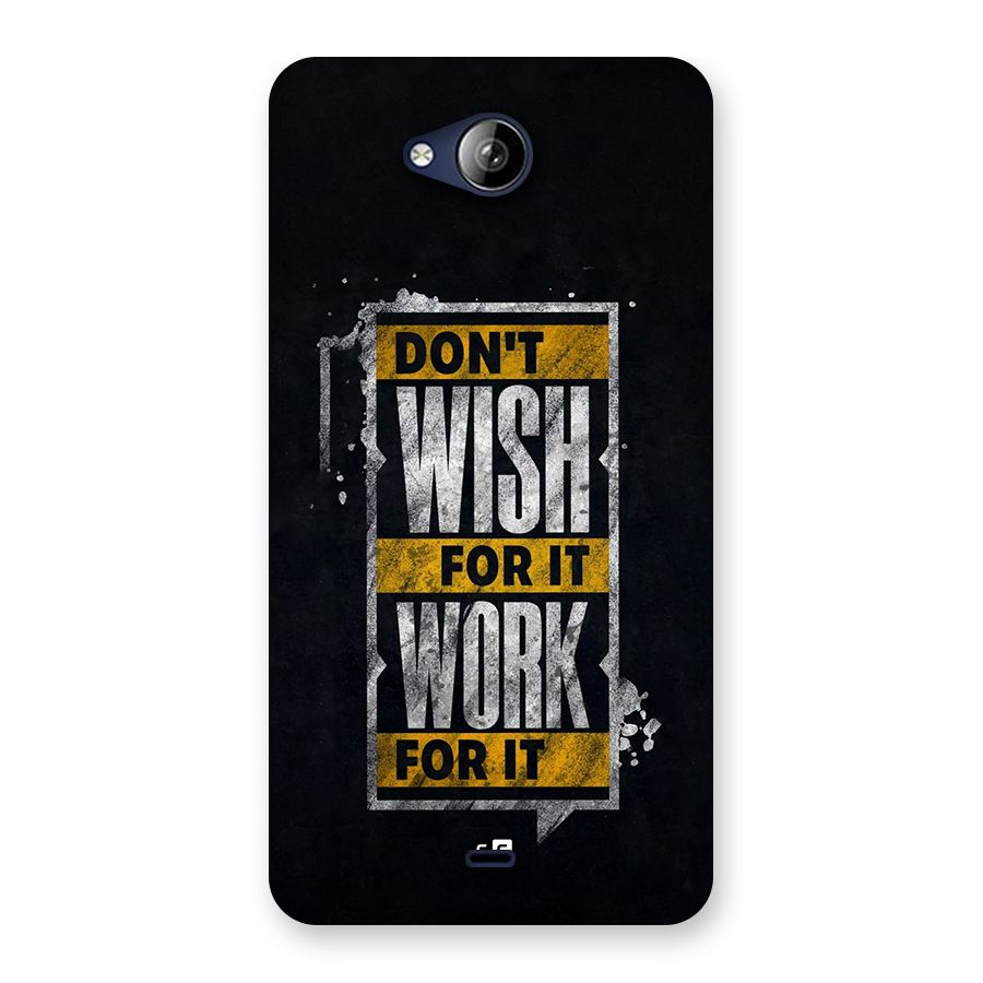 Wish Work Back Case for Canvas Play Q355