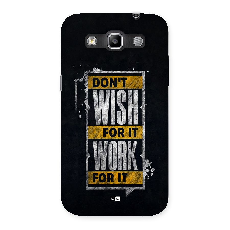 Wish Work Back Case for Galaxy Grand Quattro