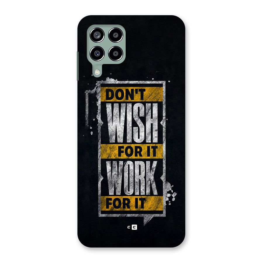 Wish Work Back Case for Galaxy M33