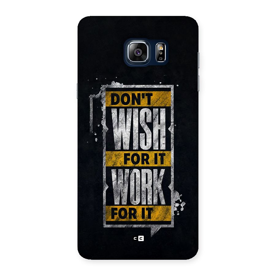 Wish Work Back Case for Galaxy Note 5