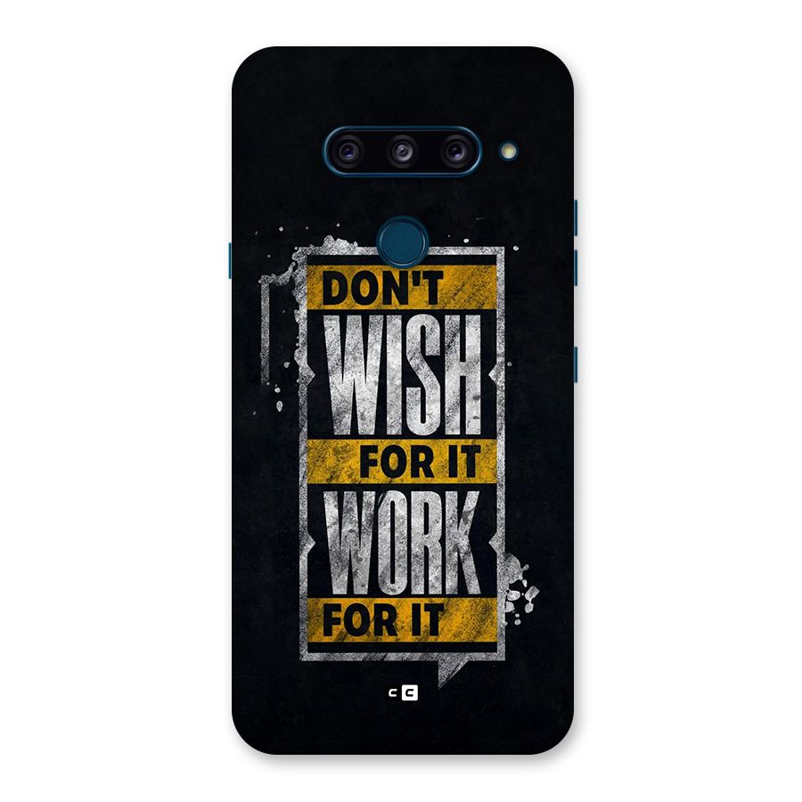 Wish Work Back Case for LG  V40 ThinQ