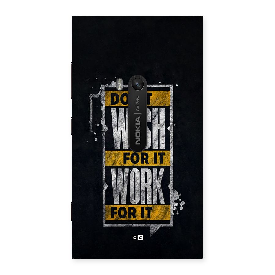 Wish Work Back Case for Lumia 920