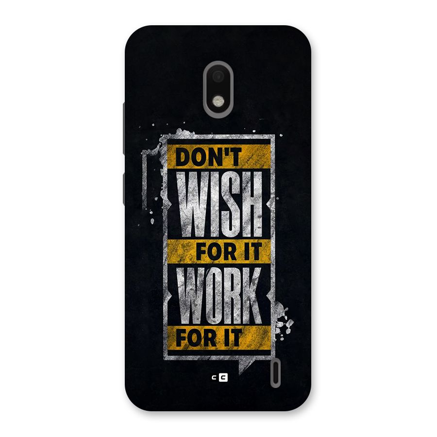 Wish Work Back Case for Nokia 2.2