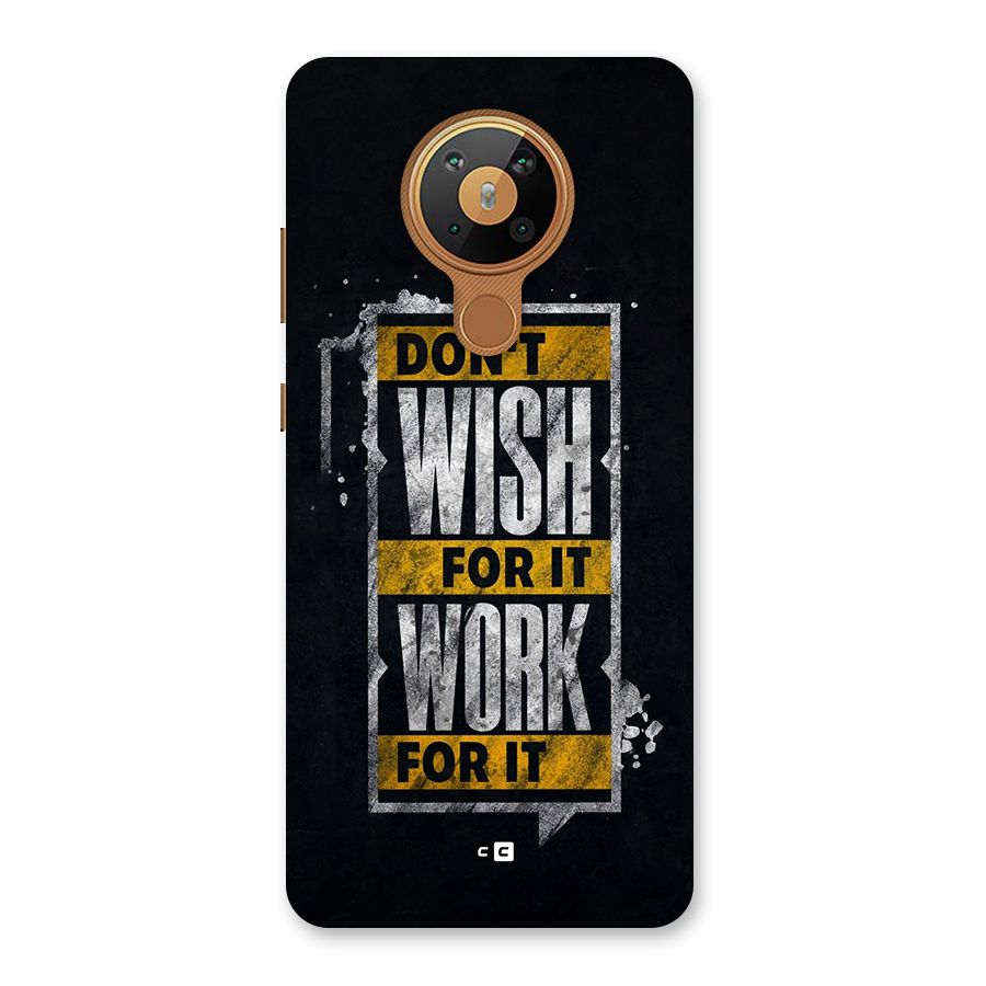 Wish Work Back Case for Nokia 5.3