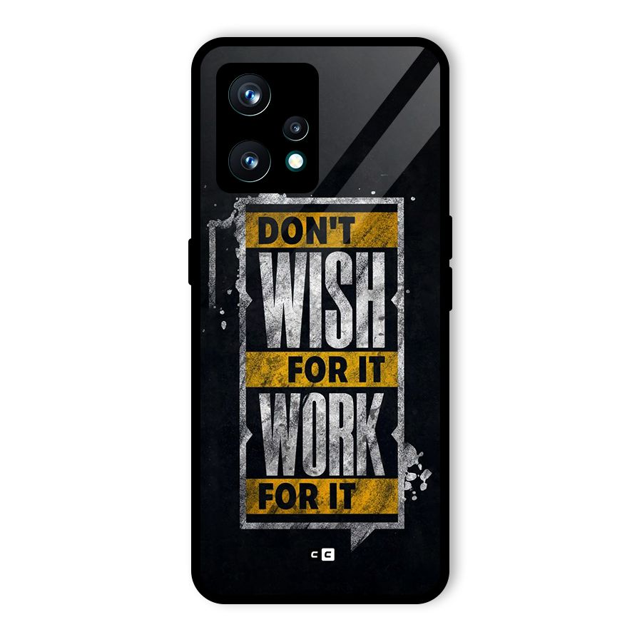 Wish Work Back Case for Realme 9