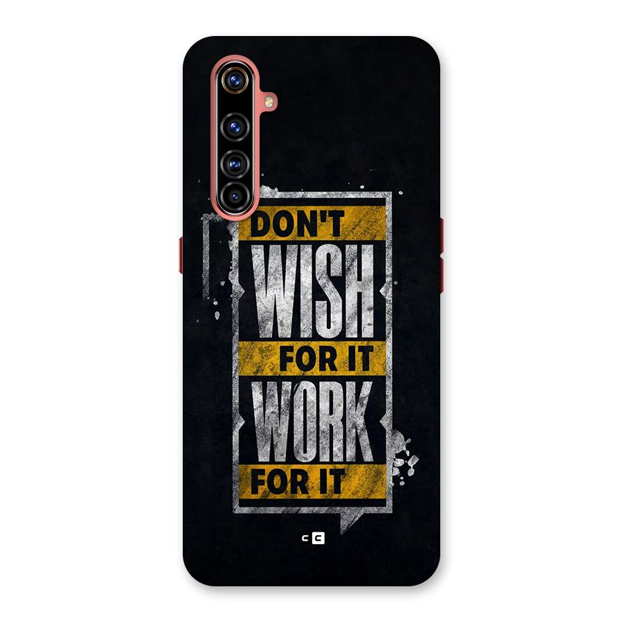 Wish Work Back Case for Realme X50 Pro