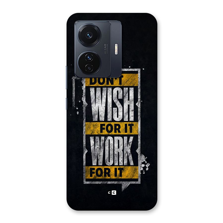 Wish Work Back Case for Vivo T1 Pro