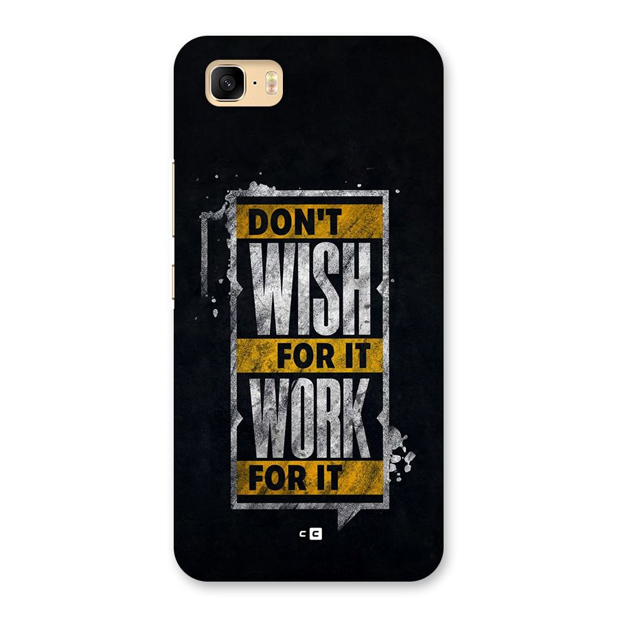 Wish Work Back Case for Zenfone 3s Max