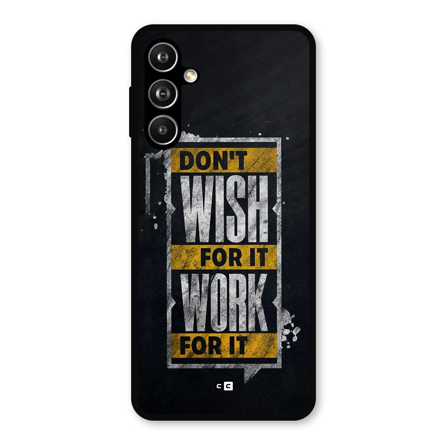 Wish Work Metal Back Case for Samsung Galaxy M54