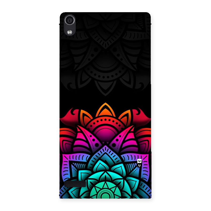 Wonderful Floral Back Case for Ascend P6