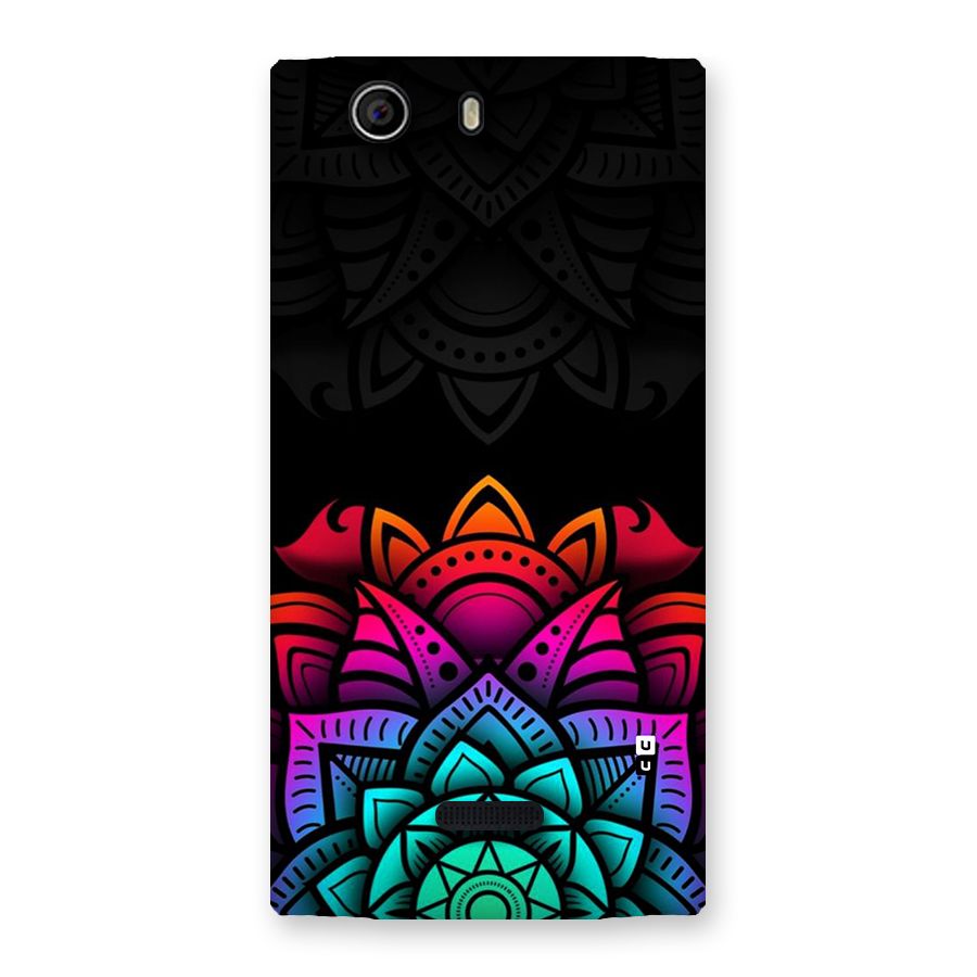 Wonderful Floral Back Case for Canvas Nitro 2 E311