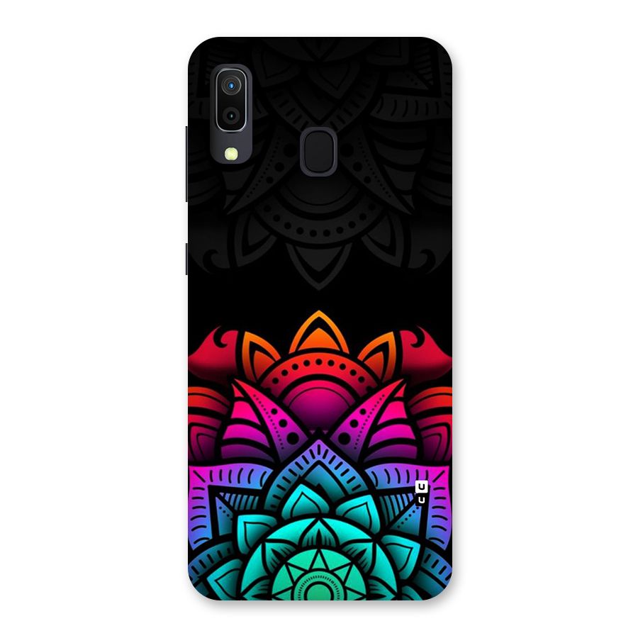 Wonderful Floral Back Case for Galaxy A20