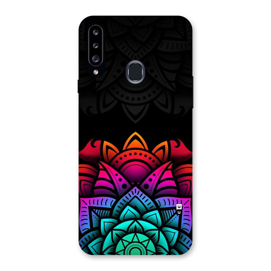Wonderful Floral Back Case for Galaxy A20s