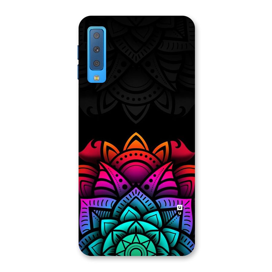 Wonderful Floral Back Case for Galaxy A7 (2018)