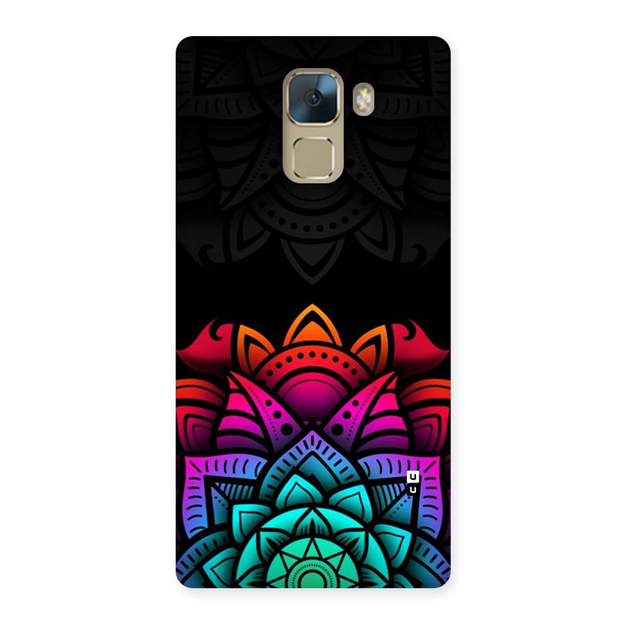 Wonderful Floral Back Case for Honor 7
