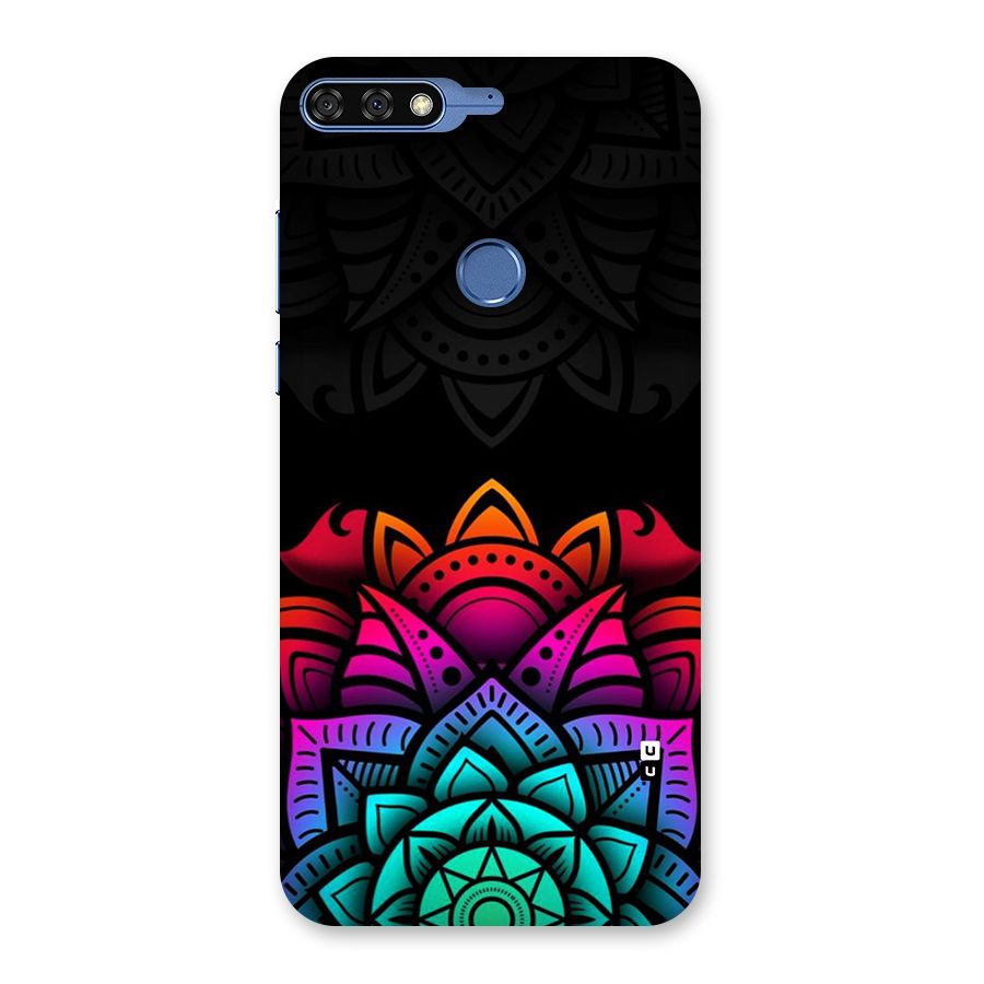 Wonderful Floral Back Case for Honor 7C