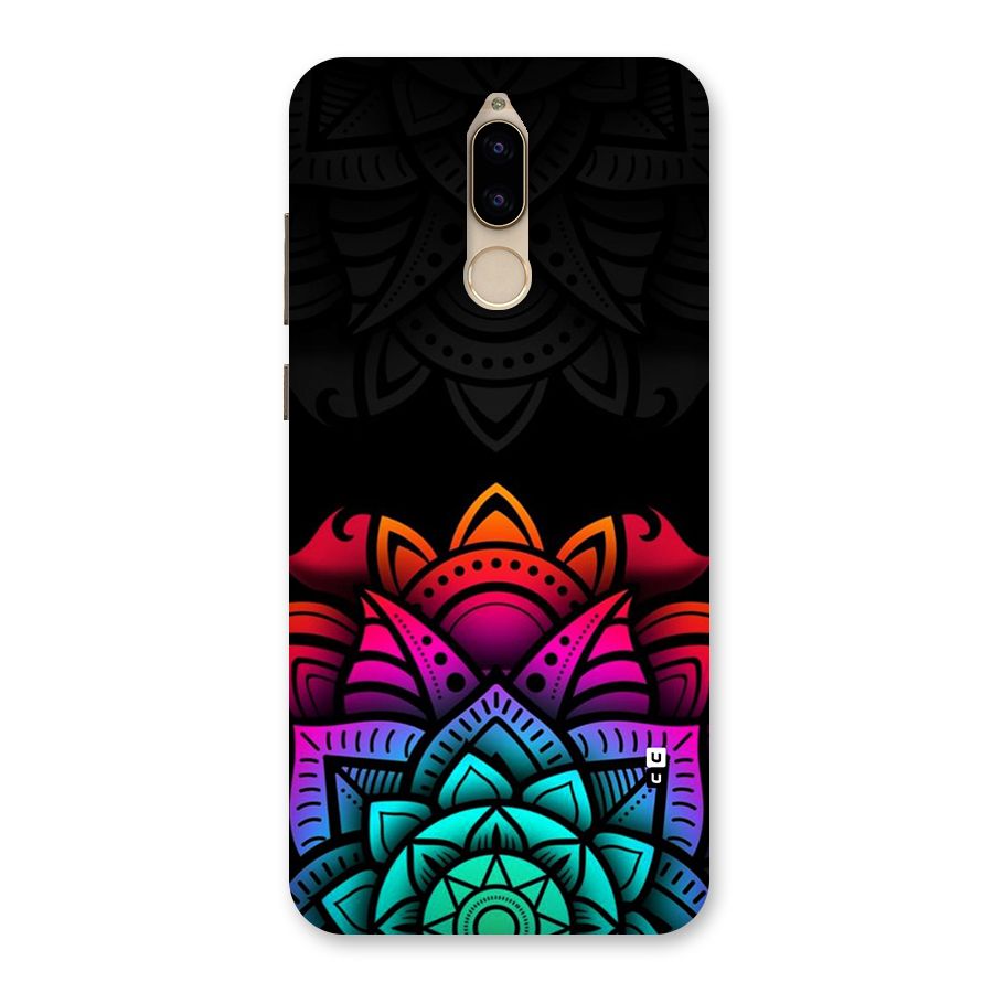 Wonderful Floral Back Case for Honor 9i