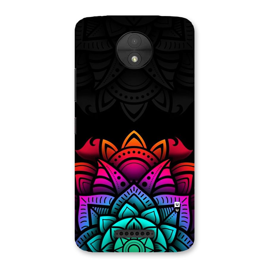 Wonderful Floral Back Case for Moto C