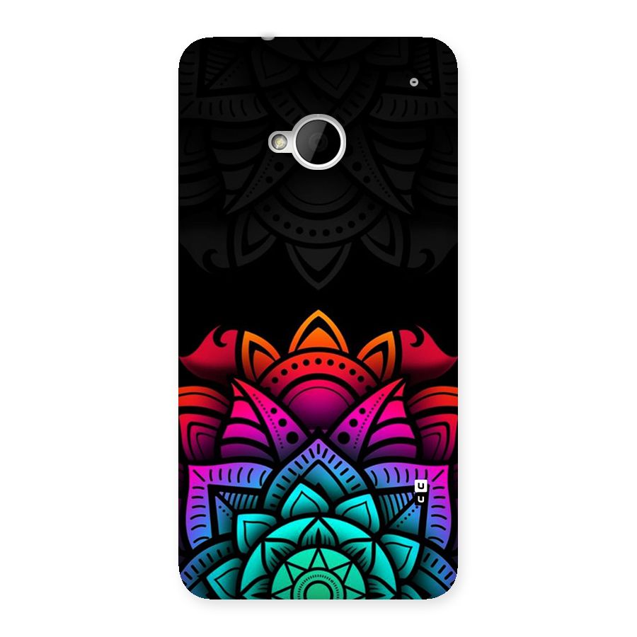 Wonderful Floral Back Case for One M7 (Single Sim)